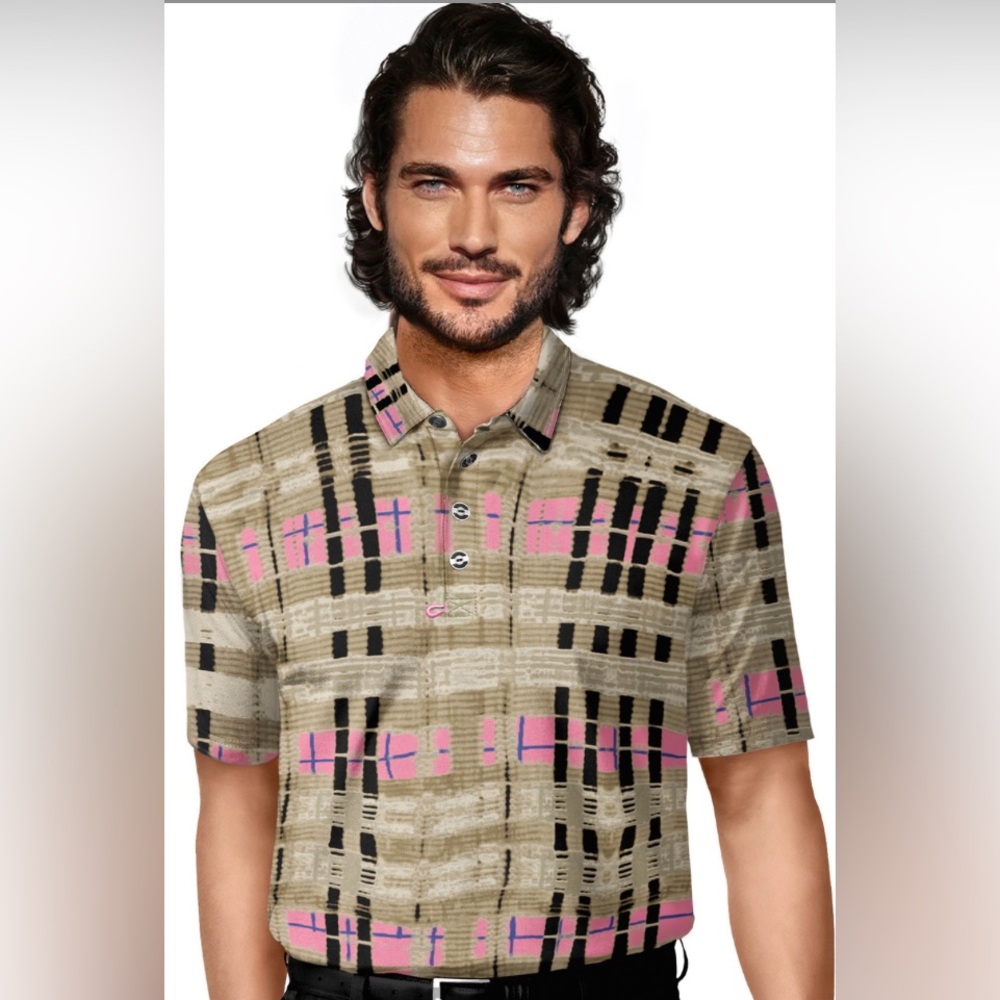 J Men Golf Polo M32117